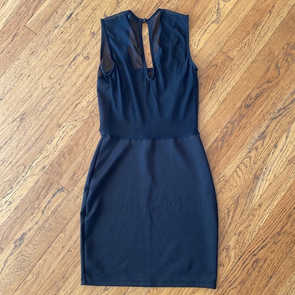 Foreign Exchange Black Mini Dress Size Small - Picture 5 of 11